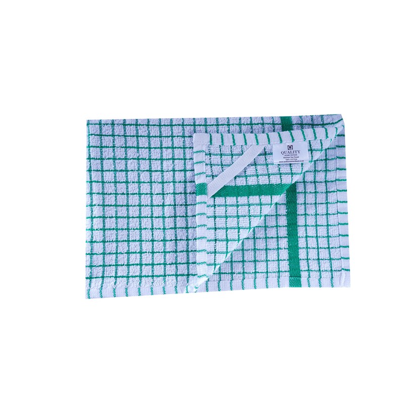 QUALITY HOME TEXTILES 100% Cotton Luxury Terry Towelling Tea Towels