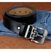 Yahaobelt Mens Belts Leather for Jeans Dress Genuine Leather Tan