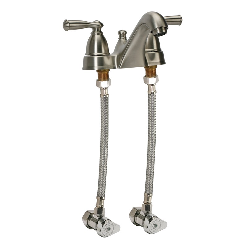 Fluidmaster B1F30 Faucet Connector, Braided Stainless Steel - 3/8 Female