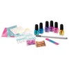 Shimmer 'n Sparkle Metallic Rainbow Nail Art Design Kit for