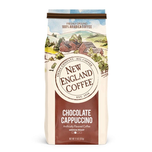 New England Coffee Chocolate Cappuccino, 11 Ounce (1 Count)