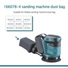 Sander Dust Bag 166078-4 for Makita Replaces 166047-5 Dust Bag