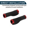 TUCKBOLD Bike Handlebar Grips Covers 125mm Long Lightweight | Bicycle