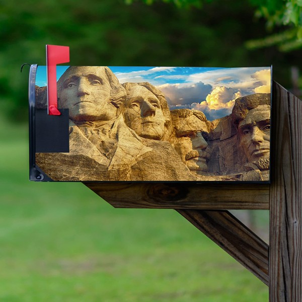 VWAQ American Mailbox Covers Magnetic Patriotic Mailbox Decor - MBM45