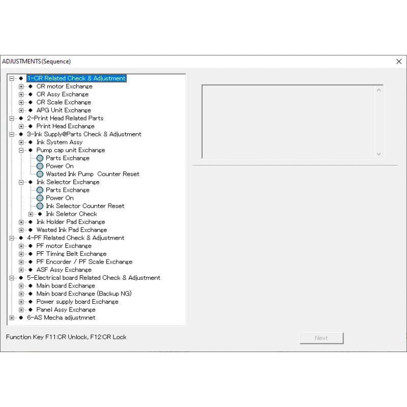 Epson Service Program Epson SureColor P800 + Service Manual