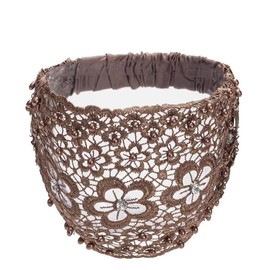 Fashion Thick Headbands for Women - Elastic Twisted Knot Stretchy Hair Bands | Soft Wide Non-Slip Head Wraps & Turban Style Hair Accessories for Women (Coffee, Adjustable)