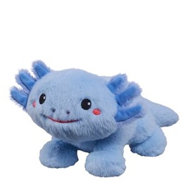 Bauer Spielwaren - Axolotl: Soft Plush Cuddly Toy for Cuddling, Playing, Gifting, 28 cm, Blue (12092)
