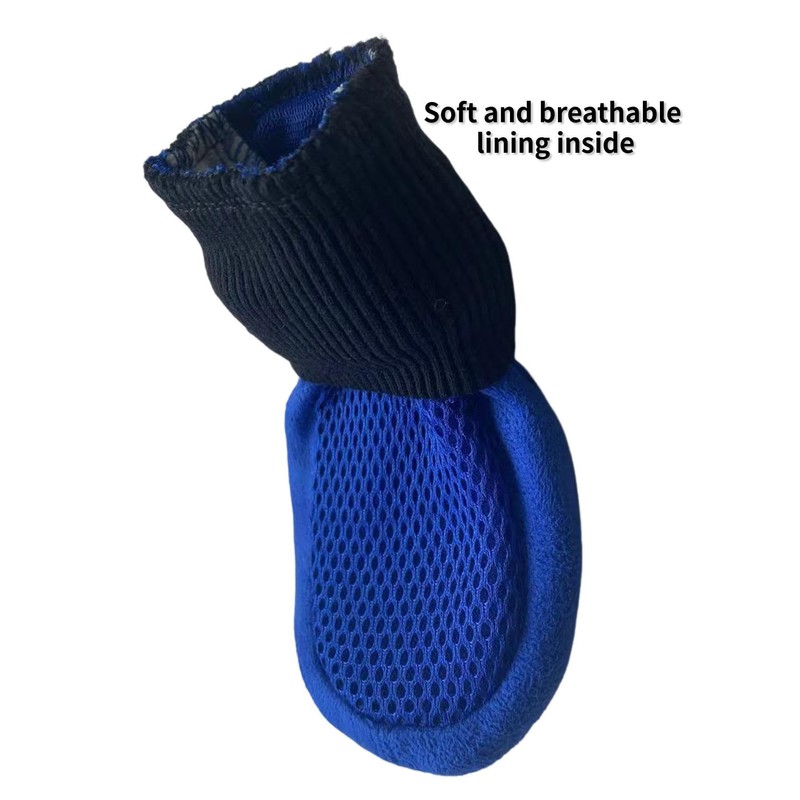 LONSUNEER Dog Shoes Soft and Lightweight, Dog Booties with Breathability