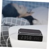 ULTECHNOVO 1set Wireless Charging Dock Alarm Clock for Smartphones and
