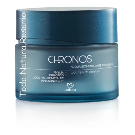Gel Crema Natura Chronos Acqua Biohidratante Facial Todo tipo de piel de 40ml/40g 30+ años