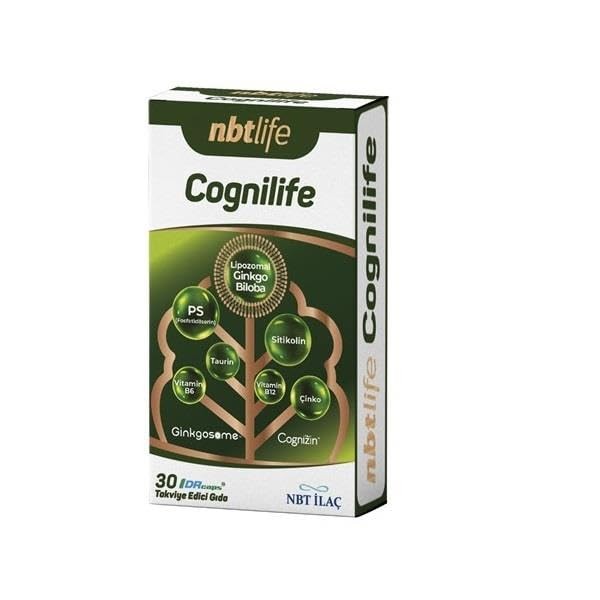 Nbtlife Cognilife Lipozomal Ginkgo Biloba İçeren 30 DR Kapsül