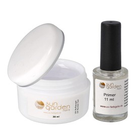 UV Gel 30 ml with Primer 11 ml (UV Builder Gel 30 ml Including Primer 11 ml - Builder Gel - Bonding Promoter)
