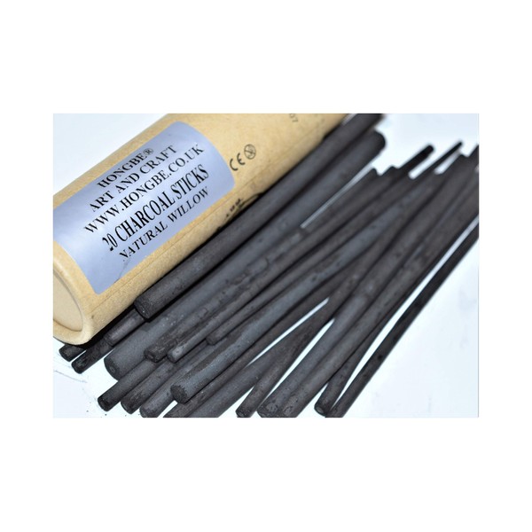 Artist Assorted Willow Charcoal Sketch Shading Drawing Natural Sketching Sticks