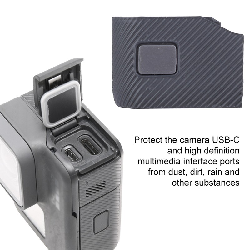 Waterproof Dust Proof Protective USB Side Cover for Gopro Hero5
