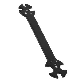 Durlo Mini Multifunctional Metal Key for RC Car M3 M4 M5 M5.5 M7 M8 Nuts Remote Control Model Tool Fits 1/10 1/8 Scale​