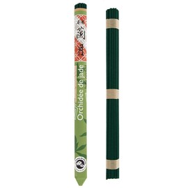 Aromandise Roll Jade Orchid Incense, Plant Extracts, Green, 22.2 x 1.7 x 1.7 cm
