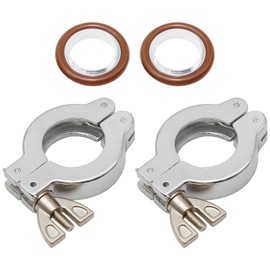 Zreneyfex 2Pcs KF-25 Aluminium Nut Quick Clamp with Centering O-Ring