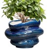 Teagas Ceramic Pots for Plants - 10.6 Inch Ceramic Planter