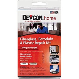 Devcon Epoxy Bathtub Repair Kit (Almond & White)