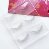 Musegetes False Eyelashes 4D Clear Band False Eyelashes Natural False