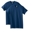 Gildan mens Heavy Cotton T-shirt, Style G5000, Multipack Shirt, Navy