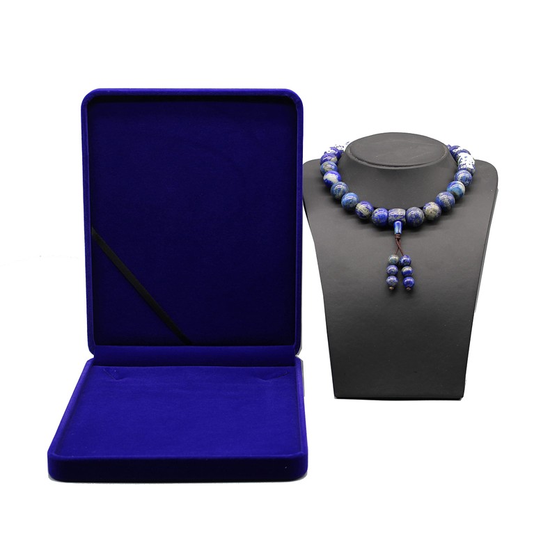 JunningGor Jewelry Set Velvet Box Necklace Earring Ring Necklace Bracelet