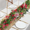 IPOPU 5.9 Ft 2PCS Bougainvillea Garland Artificial Flowers Faux Bougainvillea