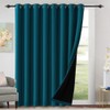 H.VERSAILTEX 100% Blackout Patio Curtains Thermal Insulated Curtains for Sliding