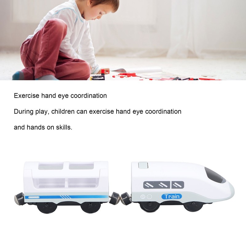 Magnetic Connection Train Battery Operated Electric Train Toys With Locomotive