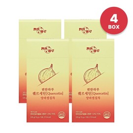 Comfortable Day Quercetin Onion Peel Tea 15 packs, 4 packs, 225g / 편한하루 퀘르세틴 양파껍질차 15개입, 4개, 225g