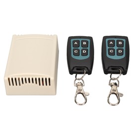 Relay Remote Switch 4 Channel 10A ABS Wireless Module with 433Mhz Transmitter for Lifter Window DC12V 24V
