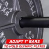 SERIOUS STEEL FITNESS Olympic Adapter Sleeve 8" - Convert 1"