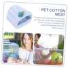 NOLITOY Guinea Pig Nest Warm Cotton Bed Hideout for Hamster