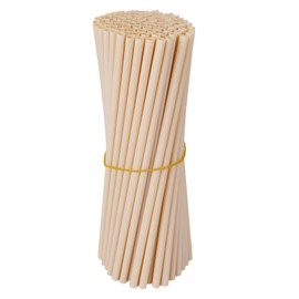 200 Pcs Bamboo Biodegradable Straws Disposable,8 Inch Compostable Cocktail Drinking Straws for Coffee, Home Restaurant,Durable for Hot & Cold Drinks,Sturdy and Plastic Free,Not Foggy