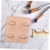 WOONEKY Eyelash Mannequin with Removable Eyelids for Lash Extension Training