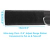 YCYU Padded Ankle Cable Straps for Cable Machine, Ankle Cuffs