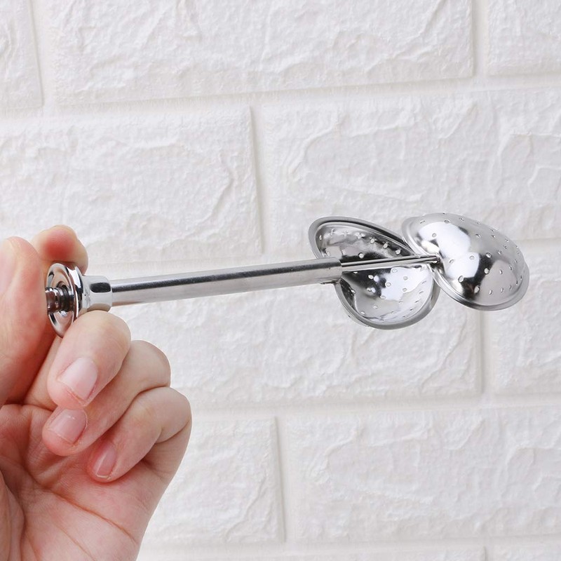 SUCHUANGUANG Heart Shape Stainless Steel Loose Leaf Tea Infuser Spoon