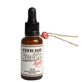 Filler OFFICINE DELLA BARBA Gesichtsserum für Herren mit Hyaluronsäure, multifunktional, natürliches Reparaturprodukt für die Haut- und Bartpflege, ausgezeichnetes Antiaging, 30 ml, hergestellt in