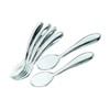 Guzzini Art & Cafè Set of Six Transparent Teaspoons, 5-3/4-Inches