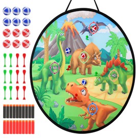 Skirfy Toy Target, Dartboard, Sports Game, Throwing Game, 3-in-1 Play, Folding Dart Set, Competition, Educational Toy, Indoor, Outdoor, Party Game, Kids, Boys, Girls, Parent-child Toy, Kids, Christmas