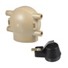 X AUTOHAUX Terminal Ignition Distributor Cap with Rotor for Ford