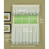 Today's Curtain Sonoma Kitchen Tier 30" Ecru/Multi