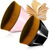 JSBelle Brocha de maquillaje de base, Cepillo Kabuki Flat Top