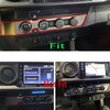 MICROCK Dashboard Console A/C Control Switch Panel for Toyota Tacoma