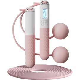 Garselay Cuerda para SaltarcombaContador Digital Velocidad para Saltar, Contador de Cuerdas para Entrenamiento, Cuerda de Saltarde Conteo de Pérdida