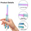 Pack of 2 Butterfly Comb Stainless Steel Foldable Pocket Comb