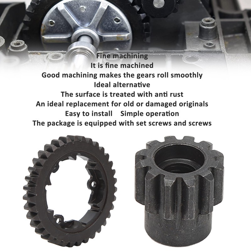 RC Car Gear Set Professional Steel 35T Spur Gear Motor