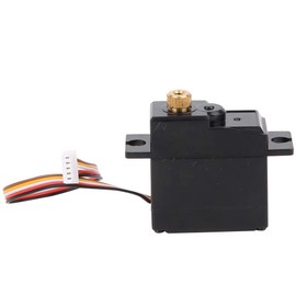 KIMISS Wltoys RC A959 Steering Servo Metal Gear Servo Black Metal Gear Servo Upgrade Spare Parts Accessories Suitable for Wltoys A949 A959 1 18 RC Car