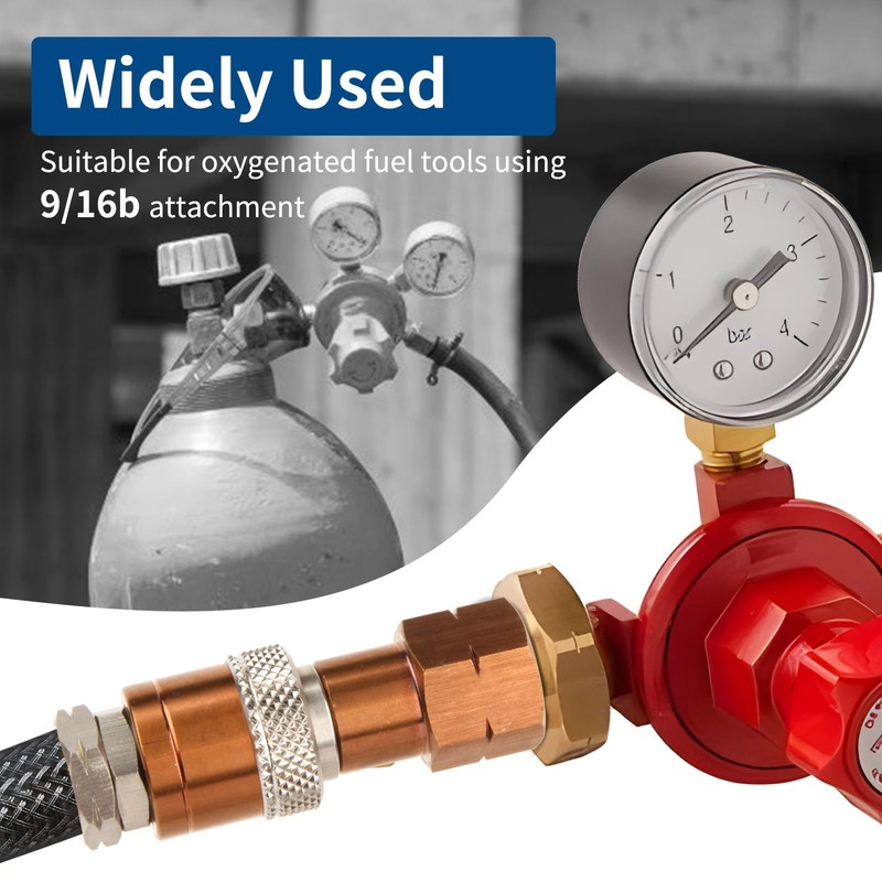 Owfeel Oxy Acetylene Quick Connects,Oxy Acetylene Hose Quick Connect Fittings