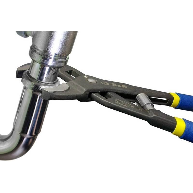 S&R Automatic Waterpump Pliers 240 x 35 mm, CR-V, Double-Coated